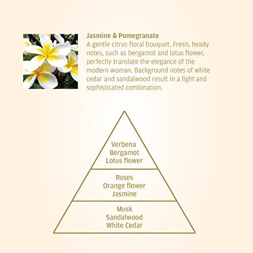 Premium Reed Diffuser Oil Refill Jasmine Pomegranate 169 FL OZ by Acqua Aroma