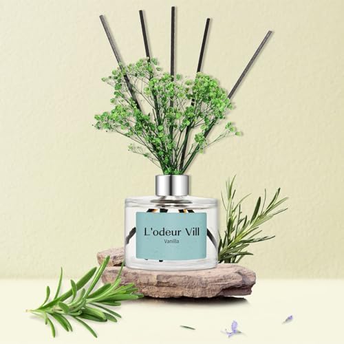 Lodeur Vill Reed Diffuser Set Vanilla