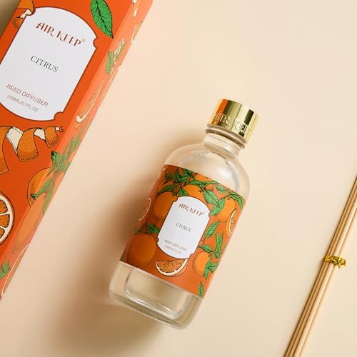 Airkeep Citrus Reed Diffuser Oil Set with Sticks 200ml