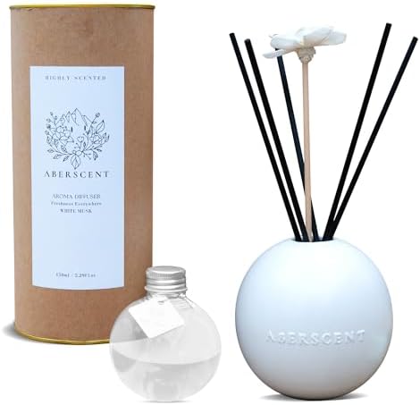 Luxury Reed Diffuser Set White Musk 507oz
