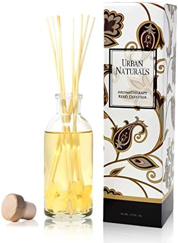 Urban Naturals Vanilla Orchid and Almond Reed Diffuser Set
