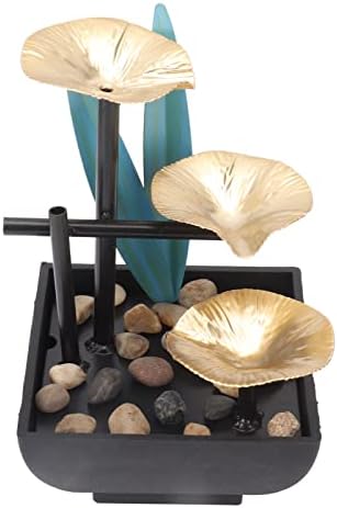 Locadence 5V Tabletop Water Fountain with Pump and Stone Accessories