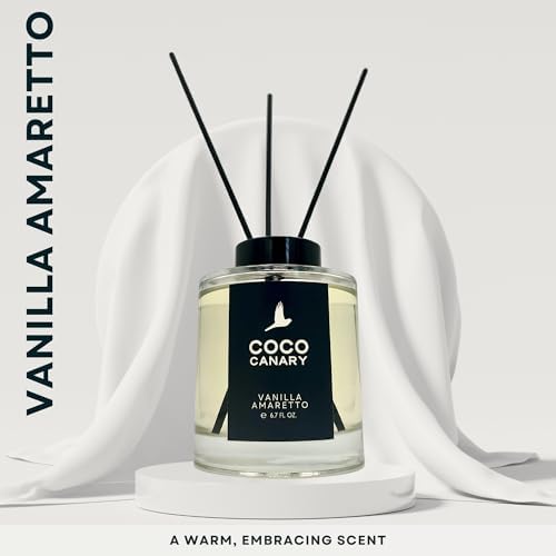 Coco Canary 67 Oz Reed Diffuser Vanilla Amaretto