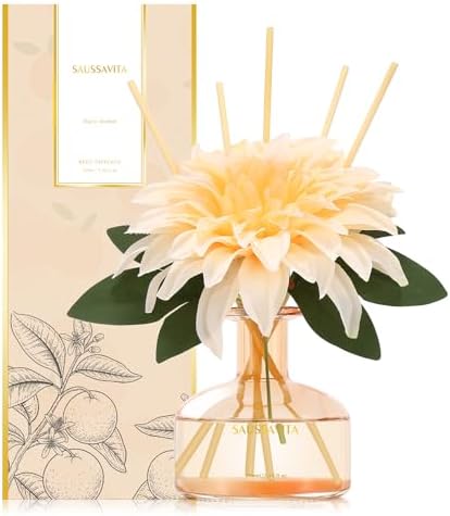 Saussavita Reed Diffuser Set Tangerine Scent 71 fl oz