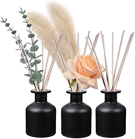 HOSSIAN Diffuser Glass Bottles Set of 3
