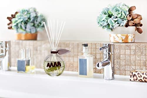 LOVSPA Luxury Home Diffuser Set with Sandalwood Green Citrus Scent