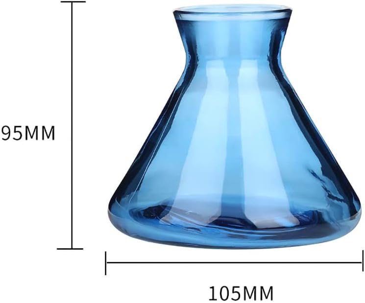 WAIT FLY Creative Glass Diffuser Bottles 7 OZ Blue