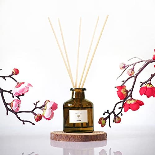 Pristine Sakura Reed Diffuser Set Cherry Blossom Aroma