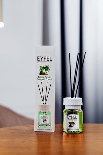 EYFEL Tropical Reed Diffuser Set 405 Fl Oz