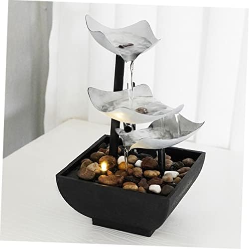 Metal Waterfall Ornament Indoor Office Decor