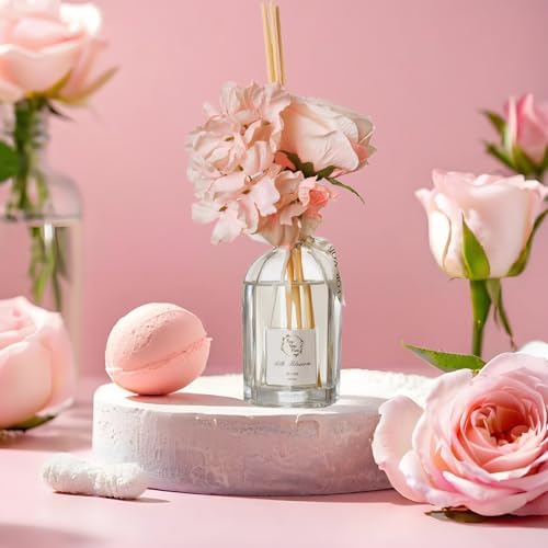 Pretty Valley Home Reed Diffuser Set - Silk Blossom 120Ml Gift Box
