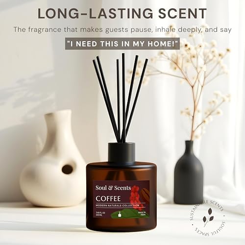 Soul Scents Coffee Reed Diffuser Set