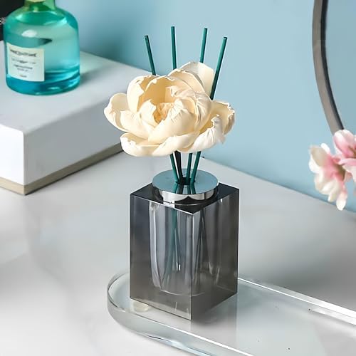 Hawan Crystal Glass Aromatherapy Bottle - Gold