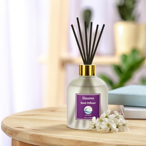 Ocean Reed Diffuser Set with 8 Sticks
