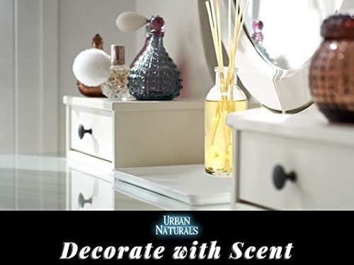 Urban Naturals Vanilla Orchid and Almond Reed Diffuser Set