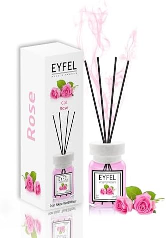EYFEL Rose Reed Diffuser Set 405 Fl Oz