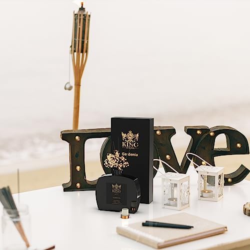 Premium Reed Diffuser Set with Gardenia Scent