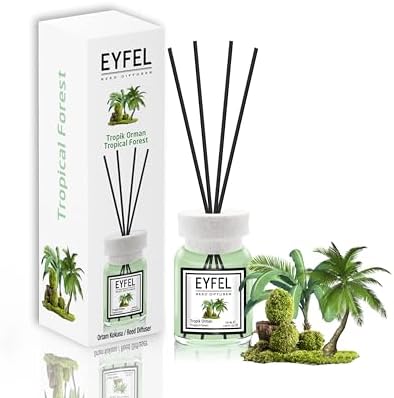 EYFEL Tropical Reed Diffuser Set 405 Fl Oz