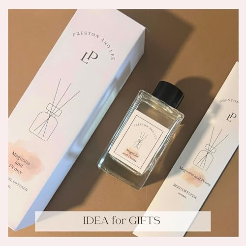 Preston and Lee Magnolia Peony Reed Diffuser Set