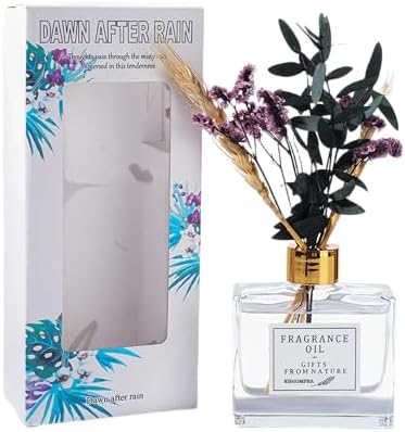 KBHOMFRA Reed Diffuser Set with Gardenia Jasmine Scent