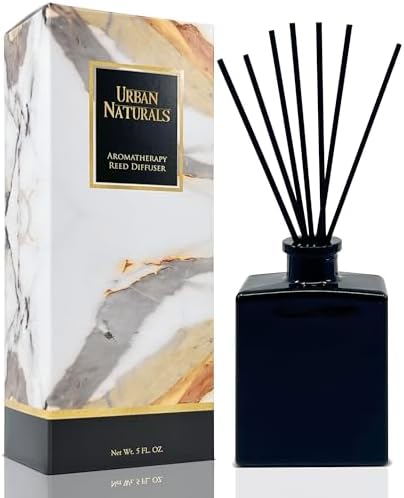 Urban Naturals Mahogany Coconut Reed Diffuser Oil Set