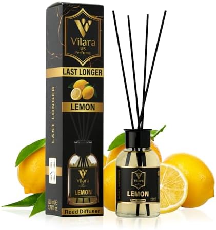 Lemon Reed Diffuser Set - Fresh Scented Diffusers