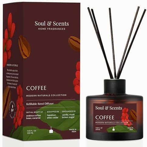 Soul Scents Coffee Reed Diffuser Set