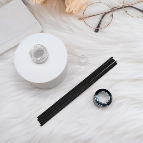 2PCS 200ml Matte White Reed Diffuser Set
