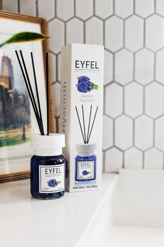 EYFEL Reed Diffusers Hyacinth 405 Fl Oz Luxury Home Fragrance