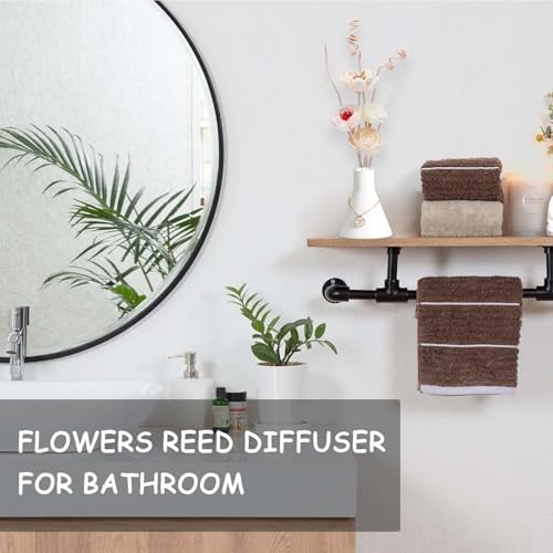 Oxmidud Flowers Reed Diffuser Sticks Set 8pcs
