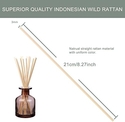 HOSSIAN 10 Pack Reed Diffuser Sticks Set