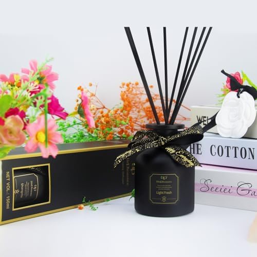 Freesia Reed Diffuser Set with 8 Scent Sticks