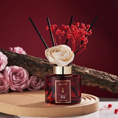 Airkeep Flower Reed Diffuser Set Pineapple Rose Cedarwood 150ml