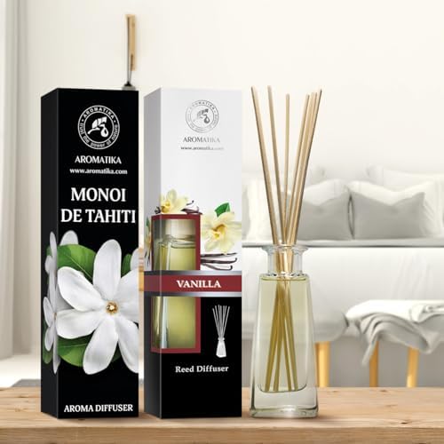 Reed Diffuser Monoi de Tahiti Vanilla Set