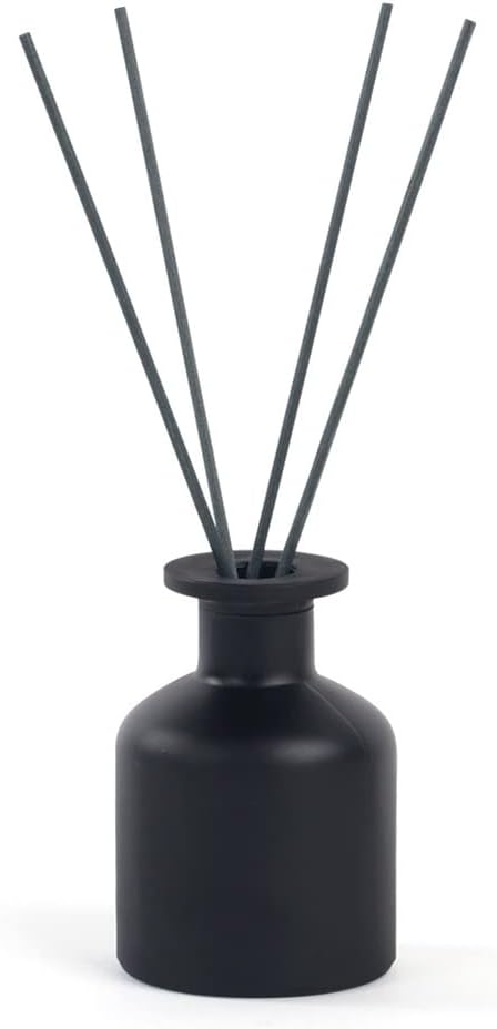 QUUPY 150ml Glass Diffuser Bottle Set Black