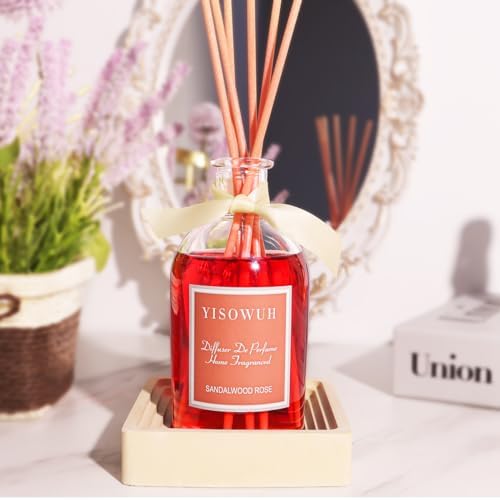 Sandalwood Rose Reed Diffuser Set 250ml with 8 Sticks