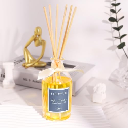Amber Fruity Reed Diffuser Set - 250ml with 8 Sticks