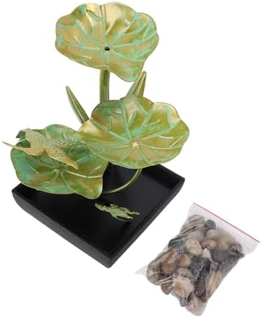 Zen Water Fountain Desk Fountain with USB Decor and LED Lighting