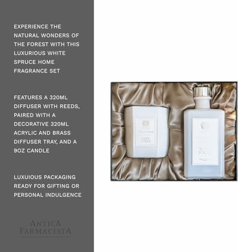 Antica Farmacista Reed Diffuser Set - White Spruce 320ml