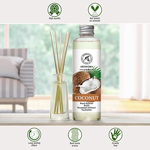 Coconut Scented Reed Diffuser Refill 68 Fl Oz