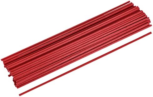 MECCANIXITY Fiber Reed Diffuser Sticks 86 x3mm Red Pack of 50