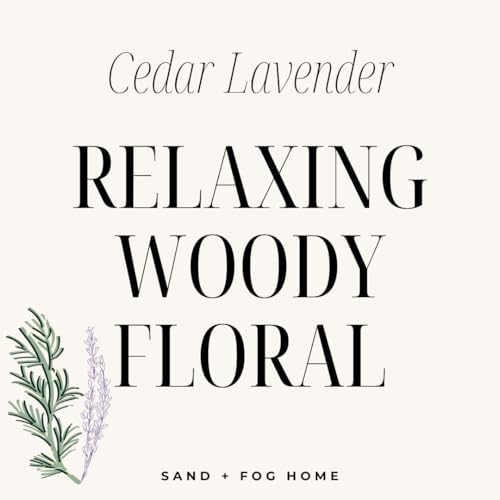 Sand Fog Cedar Lavender Reed Diffuser Set