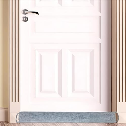 36 Inch Under Door Draft Stopper with Hanging Loops