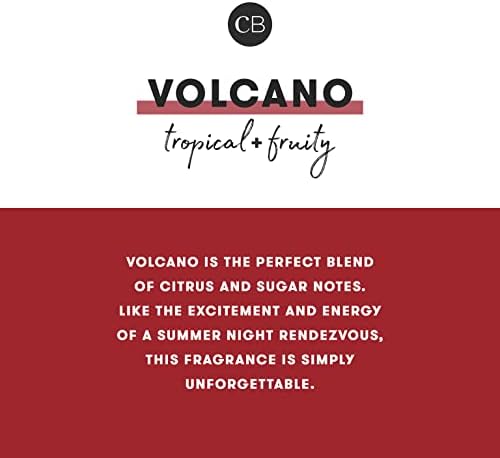 Capri Blue Volcano Reed Diffuser - Red Glitter 8 Fl Oz