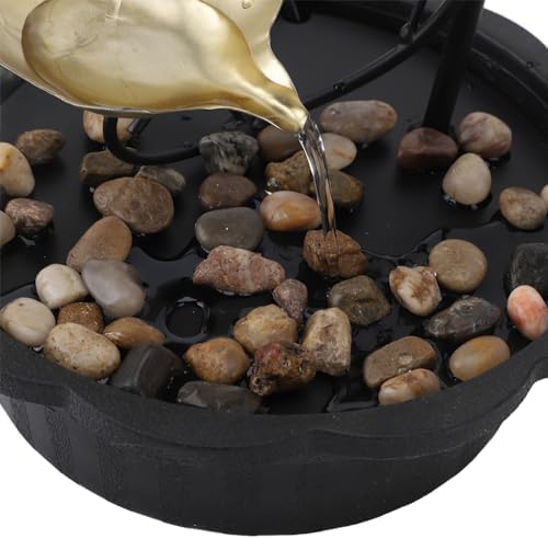Adjustable Water Tabletop Fountain with LED Light