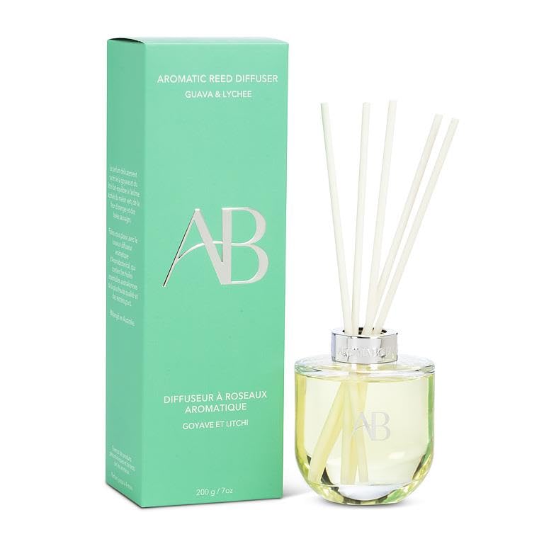 Abbott Collection Guava Lychee Reed Diffuser Set