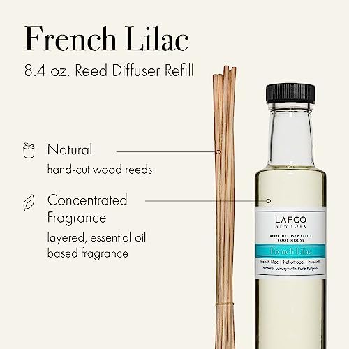LAFCO New York Reed Diffuser Refill - French Lilac 84 oz