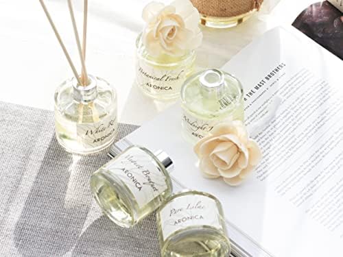 Aronica Mini Reed Diffuser with Sola Flowers