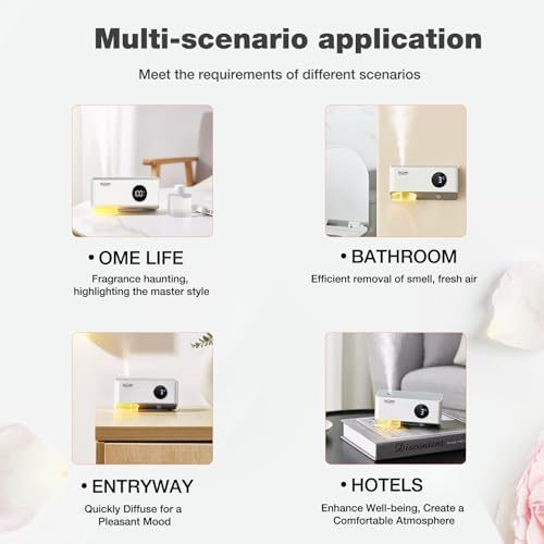 DOYOMI Essential Oil Diffuser with Night Light and 3 Modes
