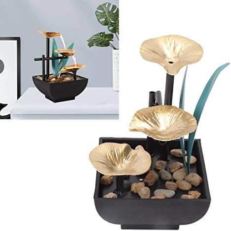 Locadence 5V Tabletop Water Fountain with Pump and Stone Accessories